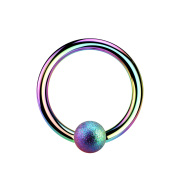 Anello di chiusura a microsfere colorato a chiazze