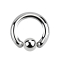 Anneau Ball Closure argent