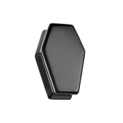 Cercueil Flared Plug en pierre dobsidienne