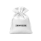 Satin bag Star Piercing white