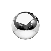 Boule en or blanc 14k