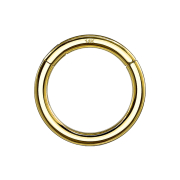 Bague segment pliable 14k or