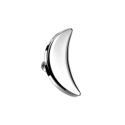 Dermal Anchor Moon Silver