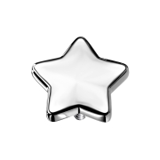 Ancoraggio dermico Stella argento