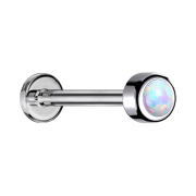 Micro Labret filetage intérieur argent cylindre...