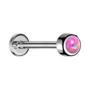 Micro Labret filetage intérieur argent cylindre...