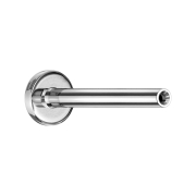 Threadless labret bar, silver