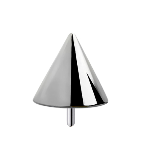 Threadless Cone silber