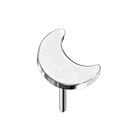 Lune sans fil argentée