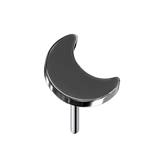 Threadless Moon Black