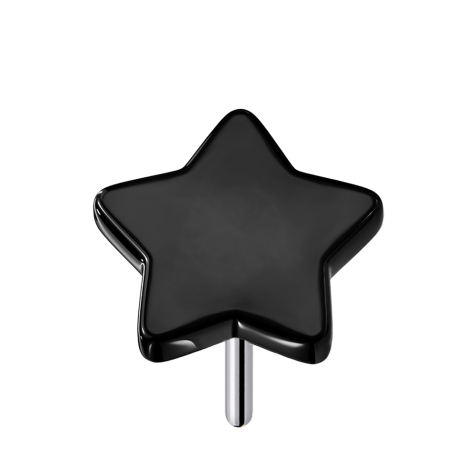 Stella senza filettatura nera