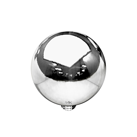 Dermal Anchor Kugel 14k weissgold