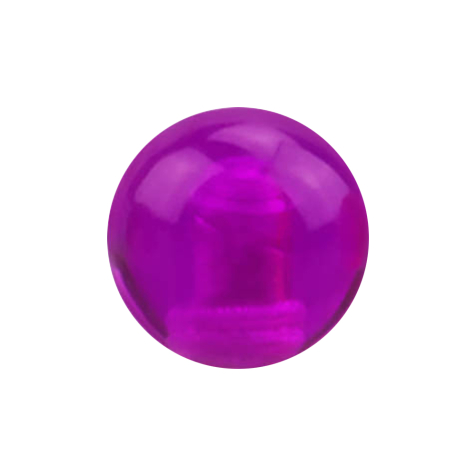 Ball violet transparent