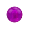 Ball violet transparent