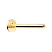 Tige de labret Micro Threadless en or 14k