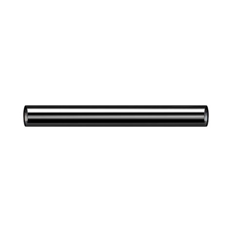 Barbell bar black with 1.2 mm internal thread