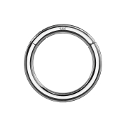 Micro bague segment pliable 14k or blanc