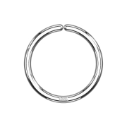 Micro piercing anneau 14k or blanc