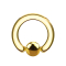 Ball Closure Ring vergoldet
