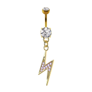 Banana gold-plated with two balls crystal silver pendant...