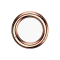 Segmentring klappbar rosegold