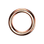 Segmentring klappbar rosegold