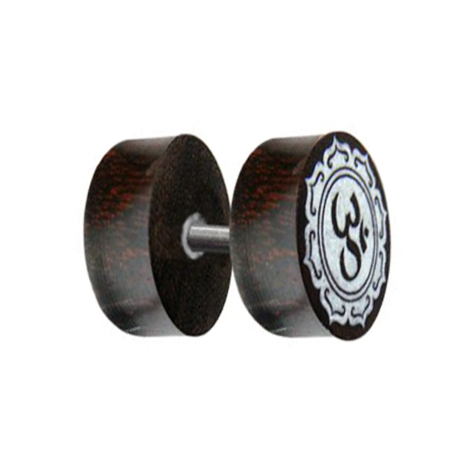 Faux plug Om os en bois de tamarin