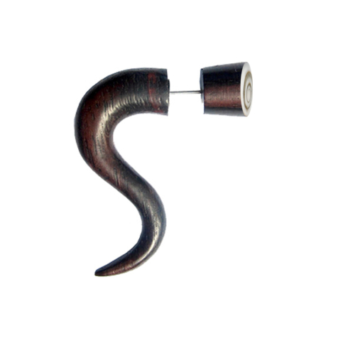 Fake expander double curved with Shiva eye made of Narra wood