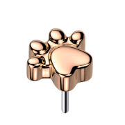 Threadless Zampa oro rosa