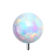 Threadless Opal blanc