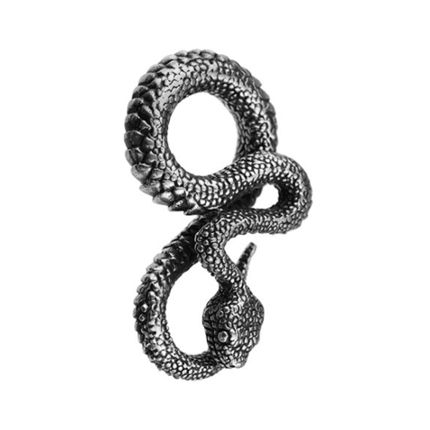 Ear weight silver snake