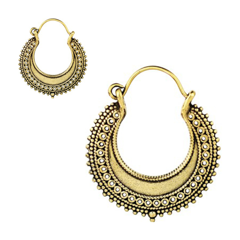 Ohrring vergoldet Creole antik