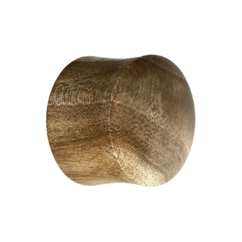 Walnut flared plug