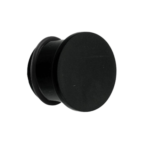 Flared Plug aus Arang Holz mit O-Ring