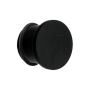 Flared plug made of Arang wood with O-ring