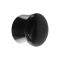 Flared Plug en corne et os noir
