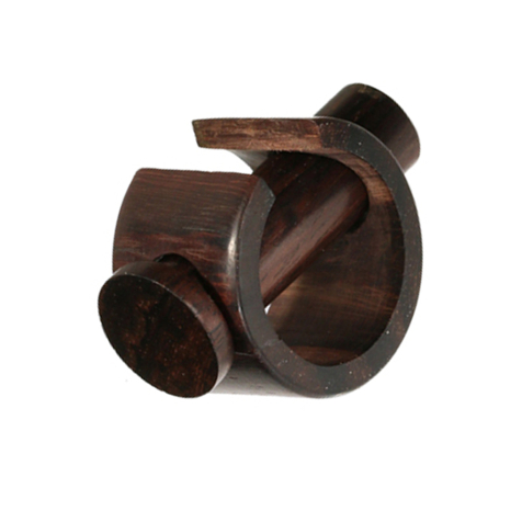 Plug Boulon avec bouclier en bois de Narra