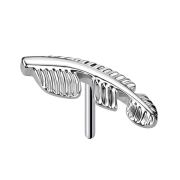 Molla senza filettatura argento