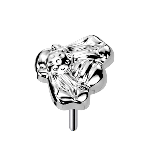 Threadless Biene silber