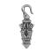 Ear weight hook silver torch