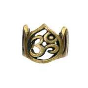 Ear Cuff vergoldet Krone Om