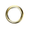 Anneau segment pliable doré