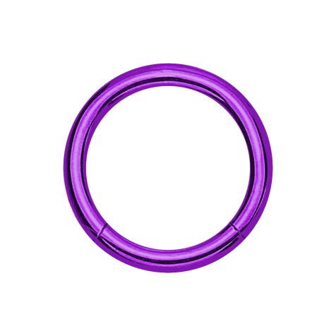 Micro anneau segment pliable violet