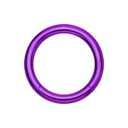 Segment ring hinged violet