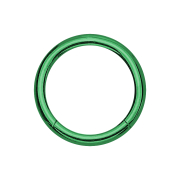 Micro anneau segment pliable vert