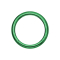 Micro segment ring hinged green