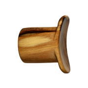 Olive wood labret plug