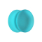 Flared Plug matt aqua aus Glas