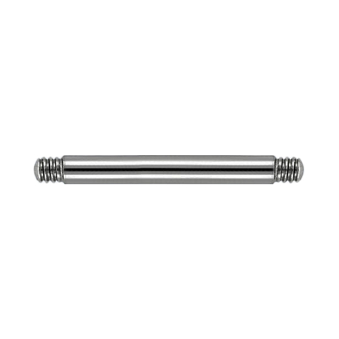 Barbell bar silver