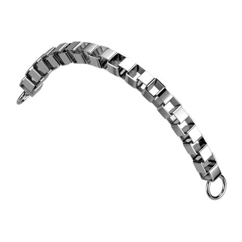Chaîne de liaison Box argent